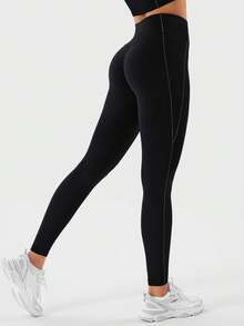 YEOREO Hoida Women's High Waisted Butt Lifting Active Leggings With Contour - Soft, Breathable Yoga Pants - màu đen - Xem 1