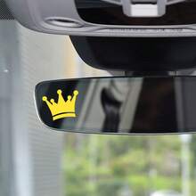 Pegatinas decorativas con diseño de corona, adecuadas para ventanas de coche, espejos retrovisores, carrocería del coche - Unitalla - Ver 6