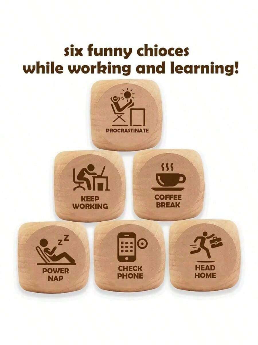 Six-Sided Mythical Death, Funny Office And Study Break Ideas - The Perfect Gift To Bring Colleagues, Ideal For Birthdays And Holidays, Office Gifts | Funny Gifts | Master Halloween Christmas New Year Gifts - Multicolor - View 1