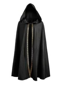 Medieval Cloak With Hood Wizard Cloak Halloween Renaissance Hooded Cape For Man And Women - Multicolor - View 11