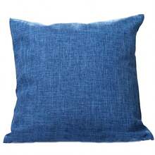 Ins Style Solid Color Pillow Case Set, Natural Linen Cotton, Machine Washable, No Dye, Suitable For Homestay/Cafe/Home Decor