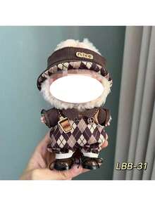 Conjunto de atuendo de muñeca de 17cm de felpa compatible con la primera y segunda generación de muñeca Sitting Party - Multicolor - Ver 4