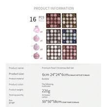 Fall Ornaments For Christmas Trees, Christmas Balls Ornaments, Plastic Christmas Tree Ornaments Balls, Hanging Decorations For Holiday Wreath Party Christmas Tree Decor