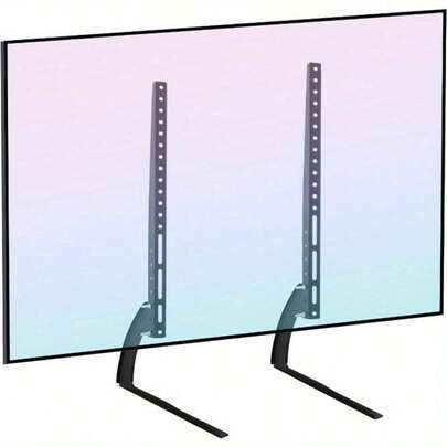 Universal TV Stand Metal TV Legs For 32''-70'' LCD LED Flat Screen TV Height Adjustable With VESA 200x200mm To 400x400mm Max Holds 50kg