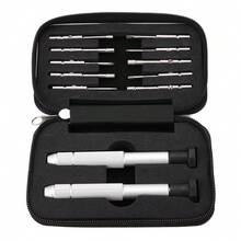 Kit de reparación de gafas para tornillos hexagonales. Juego de destornilladores de precisión, kit de herramientas profesionales. Kit de reparación de gafas, relojes y teléfonos con destornilladores de precisión, con bolsa de almacenamiento. - otro - Ver 3