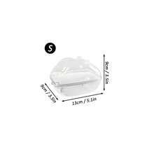 1 件“创新”仓鼠洗澡厕所组合 - 两用，防溅窝，适合小型宠物