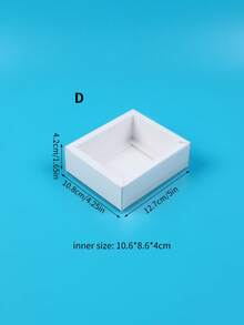 10Pcs Kraft Paper Pull-Out Gift Boxes Drawer With Clear Window Paper Boxes Gift Jewelry Packaging For Business Wedding Birthday Party - White - View 13