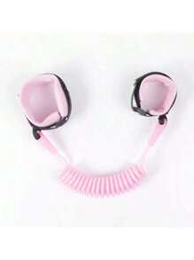 1 件装婴儿牵引绳手链带钥匙锁升级版收缩绳手链儿童