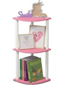 Crockery Cabinet & Kitchen Storage, Storage Racks - Pink/White - View 11