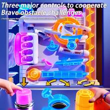 Interactive Plastic Marble Run For Children: Layered Desktop Racing Track Suitable For 3–14 Year-Olds, Improves Motor Skills And Serves As A Great Party Favor For Halloween, Christmas, And Birthdays