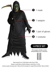 Mặt nạ động vật, Mặt nạ Halloween, Mặt nạ kinh dị, Chất liệu PU vừa vặn với khuôn mặt, Mặt nạ tiệc hóa trang, Mặt nạ động vật mô phỏng nhập vai, Mặt nạ hóa trang, Đạo cụ biểu diễn sân khấu phim và truyền hình, Đạo cụ chơi khăm, Phụ kiện tiệc sự kiện, Phụ kiện giải trí và giải trí gia đình, Mặt nạ phù hợp cho nam và nữ, Mặt nạ rồng, Mặt nạ bí ngô, Mặt nạ đầu lâu, Mặt nạ khủng long, Mặt nạ khủng long bạo chúa, Mặt nạ yêu tinh xanh, Mặt nạ gấu đen, Mặt nạ khỉ đột, Mặt nạ gấu bắc cực, Mặt nạ hươu, Mặt nạ bò, Mặt nạ bò đực, Mặt nạ cáo, Mặt nạ sói, Mặt nạ chim xanh, Mặt nạ khỉ, Mặt nạ đại bàng, Mặt nạ sừng cừu, Mặt nạ xương cừu, Mặt nạ phù thủy, Mặt nạ quỷ có nanh, Mặt nạ BOSS, Mặt nạ đầu lâu, Mặt nạ thuyền trưởng cướp biển, Mặt nạ người đàn ông mặc đồ đen, Băng đô tượng Nữ thần Tự do, Đuốc tượng Nữ thần Tự do - Nhiều màu - Xem 67