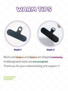 Un accessoire de métal noir épaissi et audacieux, un tour de cou réglable, un harnais croisé dorsal, un étui de téléphone portable anti-perte. Cadeau de tour de cou pour mère, famille, amis, anniversaire, vacances, charm de téléphone, chaîne de téléphone - Noir - Voir 7