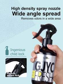 GJYC PET Pet cats and dogs deodorant, Remove cat and dog urine smell, Cat litter odor removal, Air freshener, Odor remover  (1 Bottle (10.8 oz)) - Black - View 5