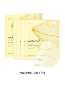 Medicube 三文魚 DNA PDRN 粉紅膠原蛋白果凍面膜 玻璃光澤肌夜間面膜 韓國保養產品 彈力保濕緊緻補水 - 麴酸薑黃面膜 - 查看 2