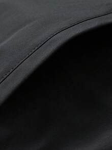 Men's Jacket, Thickened Fleece Reversible Windbreaker Jacket, Fashion Workwear Outerwear For Autumn/Winter - Black - View 7