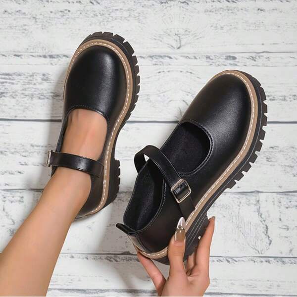 Nowe, sznurowane, damskie, modne, z kontrastowymi zdobieniami na grubej podeszwie, wygodne, niskie, okrągłe noski, codzienne mokasyny