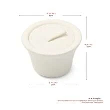 Oirlv 全白色高端珠宝展示道具，奢华项链、戒指手链展示柜，珠宝展示架，适合男女情侣戒指、手链、项链及商场展示。 - 米色 - 查看 12