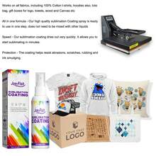 Jue-Fish Sublimation Coating Spray For Garments - 100ml White Bottle, Quick-Drying & High-Gloss Finish, Enhances Adhesion And Color Transfer, Perfect For T-Shirts, Hoodies, Tote Bags, And More, Easy One-Step Application. - 透明 - 查看 8