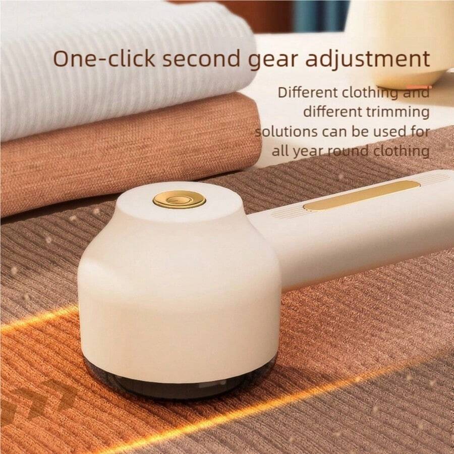 OBOVAY منزع الوبر المحمول بسلك مع فرشاة تنظيف، أداة فعالة لإزالة الوبر من الأثاث والسجاد، ماكينة إزالة الوبر الكهربائية بسلك USB، مناسبة للسترات والبطانيات والوسائد، 500 ملي أمبير