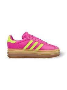 Adidas GAZELLE BOLD W SELUFU/SSLIME/GOLDMT - 粉綠色 - 查看 3