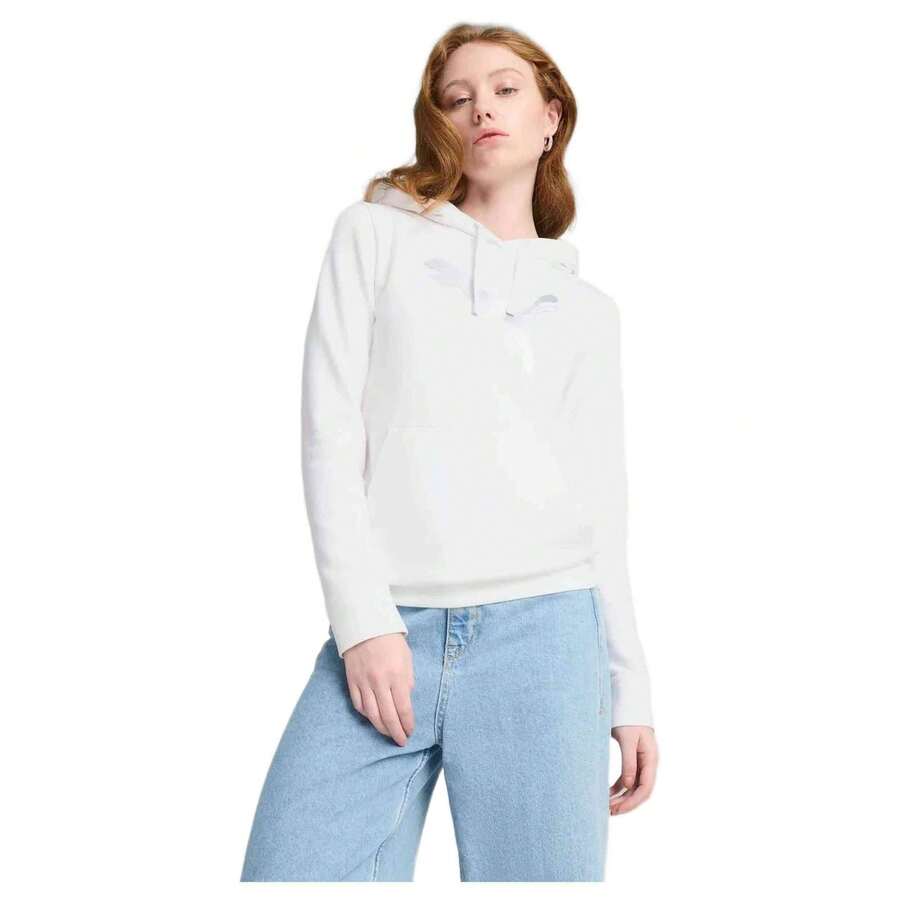 Puma Sudadera Con Capucha 684997-02 para Mujer en color Blanco ✅ Entrega 24/72h a España (península) - Blanco - Ver 1