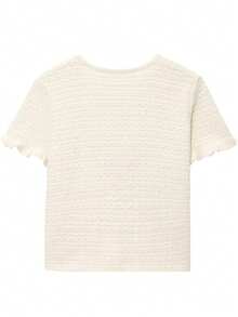 Áo khoác cardigan cho nữ, áo len mùa đông, áo cài nút, áo cardigan màu hồng nữ, áo len ngắn tay mùa hè dễ thương, áo khoác ngoài dệt kim, áo len crop top nữ, áo len đan. - Màu be - Xem 4