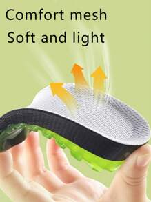 QKC 1双/2双男士增高鞋垫，不疲劳，隐形增高鞋垫，带减震器，女士隐形鞋跟鞋垫，增高垫