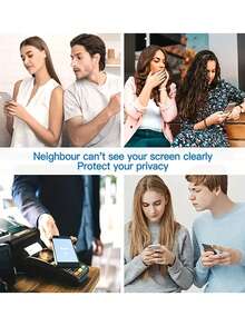 Bộ 2 miếng dán bảo vệ màn hình, tương thích với các dòng Galaxy A14, A15, A22, A23, A25, A32, A33, A34, A35, A42, A52, A53, A54, A55, A70, A72 và các phiên bản 5G. Bảo vệ hiệu quả màn hình điện thoại của bạn khỏi rơi vỡ và trầy xước. Một lựa chọn tuyệt vời cho quà tặng sinh nhật, phụ kiện điện thoại hoặc ốp lưng điện thoại. - màu đen - Xem 3