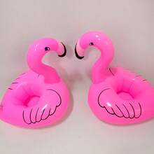 6 件/2 件/1 件充气饮料杯架、手机支架、泳池漂浮杯垫、派对水上漂浮杯架、沙滩饮料充气杯架、泳池派对多功能支架、旅行摄影 - 粉色 - 查看 16