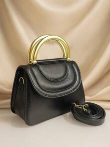 Elegant Julia Women's Bag With 2 Handles - 黑色 - 查看 1