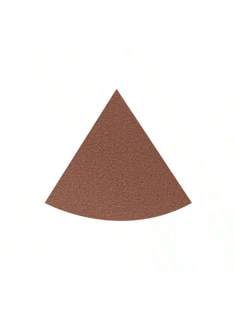 12 borlas triangulares para polvos