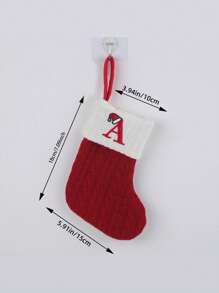 Capital Letter Christmas Stocking Decorations, Christmas Stockings, Double-Sided Fireplace Stockings, Party Decorations, New Year Party Favors, Personalized Initials Stockings, Family Holiday Christmas Party Decorations, Birthday, Christmas, Christmas Decorations, Christmas Tree Decorations, Baby Shower, Baby Supplies, Holiday Decorations, Baby Party Supplies. Party Props, Party Decorations
