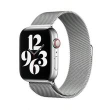 Stainless Steel Milanese Loop Band Compatible With Apple Watch Dial Of 38mm 40mm 41mm 42mm 44mm 45mm 49mm, Replacement Band Compatible With Iwatch Series 9, Ultra 2, SE, Ultra, 8 7 6 5 4 3 2 1