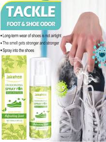 100ml Shoe & Sock Deodorizing Spray, Foot Odor Eliminator, Freshening Spray