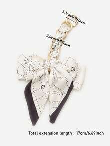 NYXIA Handmade Woven Silk Bowknot Bag Extension Chain, Women's Handbag Shoulder Bag DIY Extension Chain, Retro Metal Bag Strap Replacement Accessories, Birthday Or Holiday Gifts For Family/Friends/Classmates/Girlfriends - Multicolor - View 6