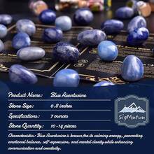 Black Friday1Polished Multicolor Healing Crystal Stone Set, 72 Pcs, 0.5" Handpicked Tumbled Stones For Healing, Reiki, Meditation, Crafting, Home Decor, Ethically Sourced, Multicolor - 砂金 - 查看 2