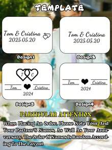 2件組個性化鋼製雕刻蛋糕刀具組，客製化水晶手柄，婚禮蛋糕切片刀、披薩起司切刀，刀片 33.5cm/13.2"、切片刀 27.5cm/10.8"，週年紀念、婚禮禮物、新娘婚前派對禮物，2026婚禮登記必備 - 彩色 - 查看 7