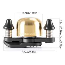 1pc Bike Bells For Adults Bicycle Cycling Loud Crisp Clear Sound Bike Horns For Mountain And Road Bicycle - Multicolor - View 12