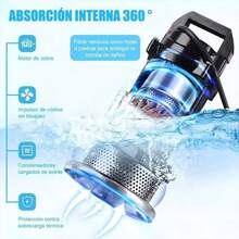 Bomba Sumergible Metálica 1/2 Hp Para Agua Limpia Sucia - Tipo de Enchufe B USA (110-127V) - Ver 6