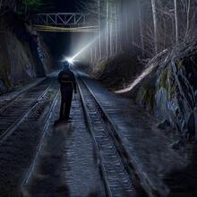 Buy 1 Get 1 Free Multifunctional 5LED Headlamps, USB Rechargeable Headlamps (With Cable), 4 Adjustable Modes, Suitable For Outdoor Camping, Night Fishing, Hiking, Hunting, And Home Emergency Lighting - 2Pcs - View 6