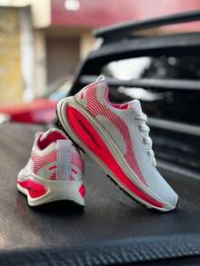 Women's Sports Tennis Shoes Comfortable Soft Lightweight Stylish Gym Running Marathon Crossfit Cost Benefit - 白色的 - 查看 1