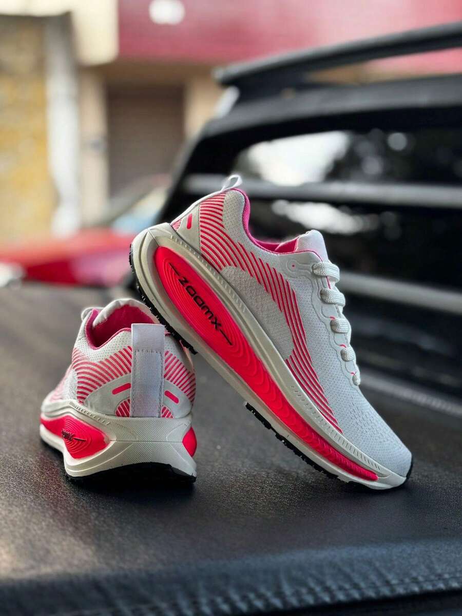 Women's Sports Tennis Shoes Comfortable Soft Lightweight Stylish Gym Running Marathon Crossfit Cost Benefit - 白色的 - 查看 1