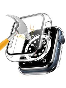 1PC Transparent + Glass-film