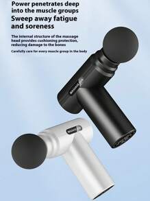 Digital Display Fascia Gun Mini Muscle Massager, Electric Massage Gun For Men & Women, Small Muscle Massager, Fascia Gun With Display, Mini Neck Massage Gun, Rechargeable Portable Professional Fascia Gun