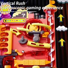 Interactive Plastic Marble Run For Children: Layered Desktop Racing Track Suitable For 3–14 Year-Olds, Improves Motor Skills And Serves As A Great Party Favor For Halloween, Christmas, And Birthdays