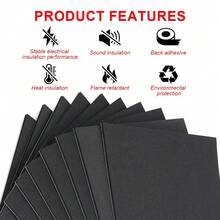 15 selbstklebende EVA Schaum Batterieisolatoren für 3,2V 280Ah 320Ah 310Ah LiFePo4 Zellenpack DIY zur Verwendung für Hausauto Schalldämmung akustische Wärmedämmung und Stoßfestigkeit