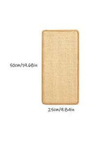 猫抓板、超耐用剑麻绳猫抓板 - 不凌乱、沙发 - 爪板用于锻炼和放松 - 送给猫和猫爱好者的完美礼物、防猫抓沙发保护膜、多用途猫玩具垫适用于宠物所在的地方 - 彩色 - 查看 9