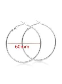 1 对时尚几何珐琅耳环，用途广泛