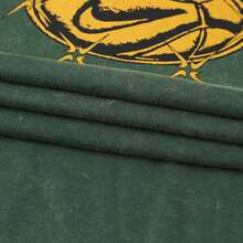 Nike 男式 AS M NK TEE M90 STREET 短袖 T 恤，针织圆领，THV1676-323 - 綠色 - 查看 5