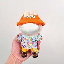 [Nur Outfit] 17 CM LABUBU austauschbares Outfit Set, 1./2./3. Generation Schlüsselanhänger Anhänger Blindbox Sammlerfigur für LABUBU Puppe, personalisiertes Set für LABUBU (Puppe und Schuhe nicht enthalten) - Verschiedenfarbig - Übersicht 14